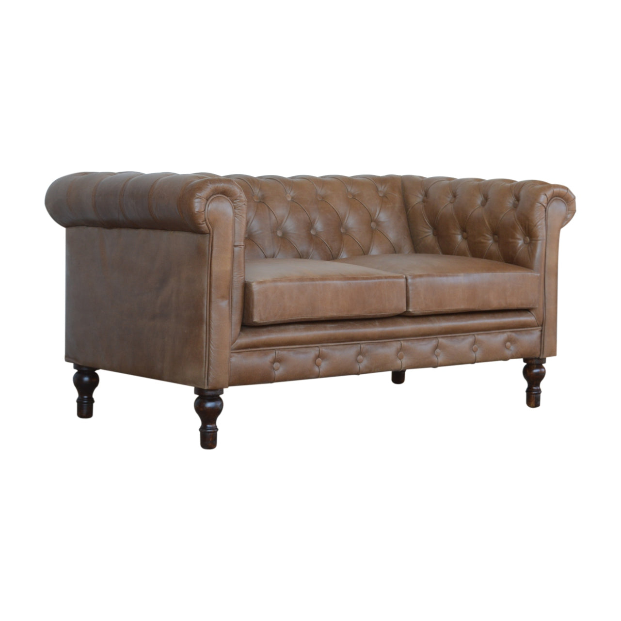 Buffalo Leather sofa/Chesterfield
