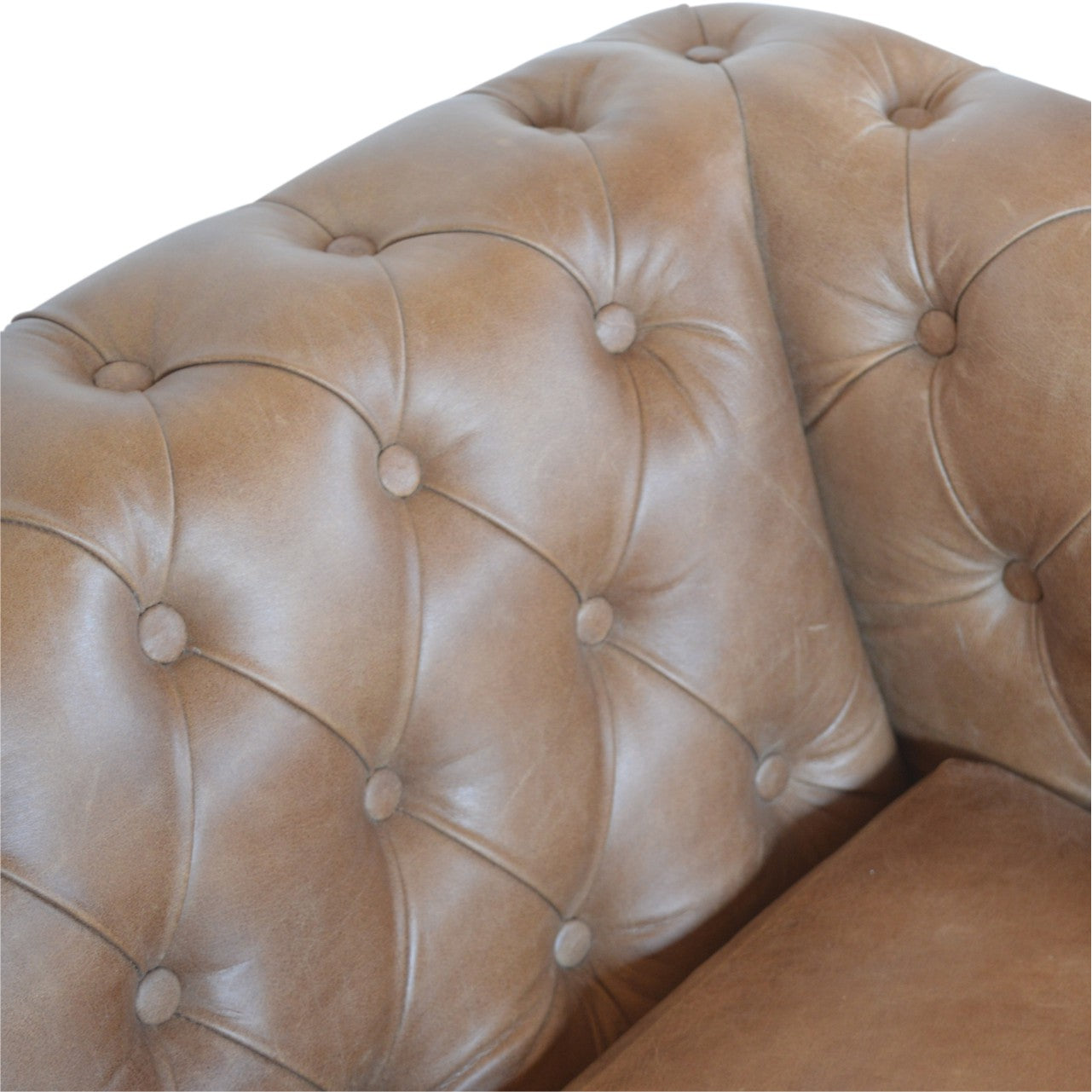Buffalo Leather sofa/Chesterfield