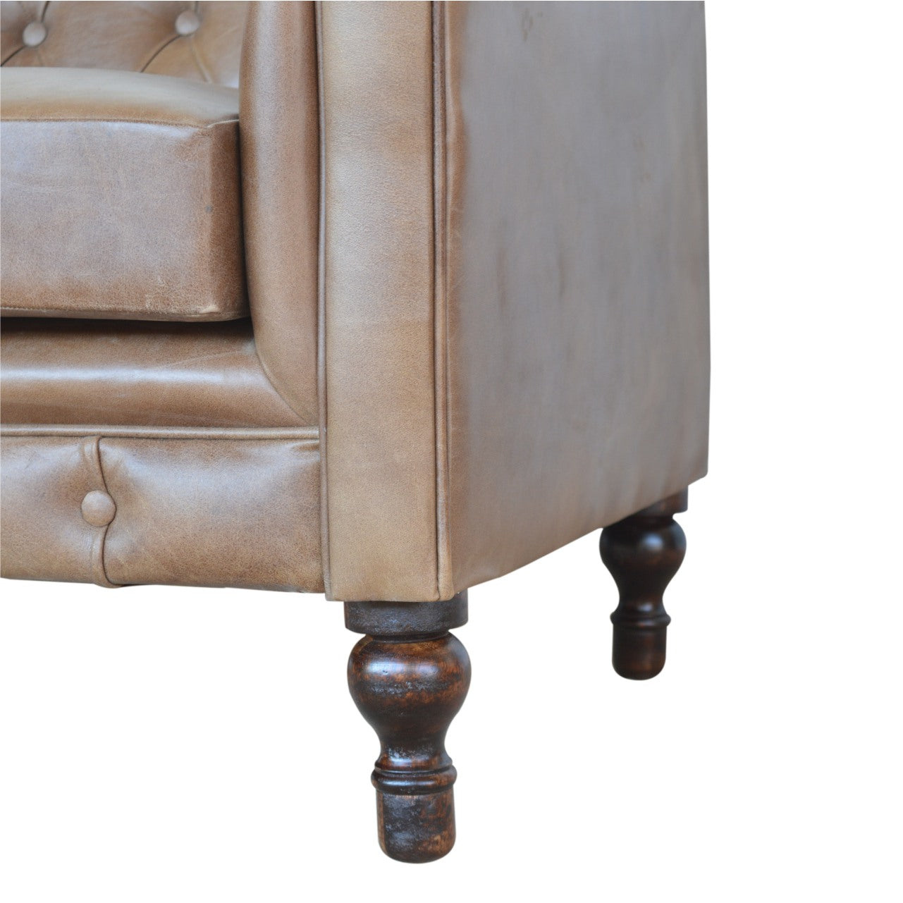 Buffalo Leather sofa/Chesterfield