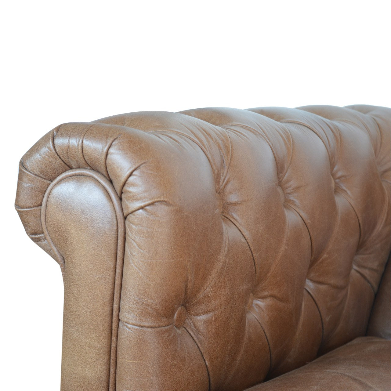 Buffalo Leather sofa/Chesterfield