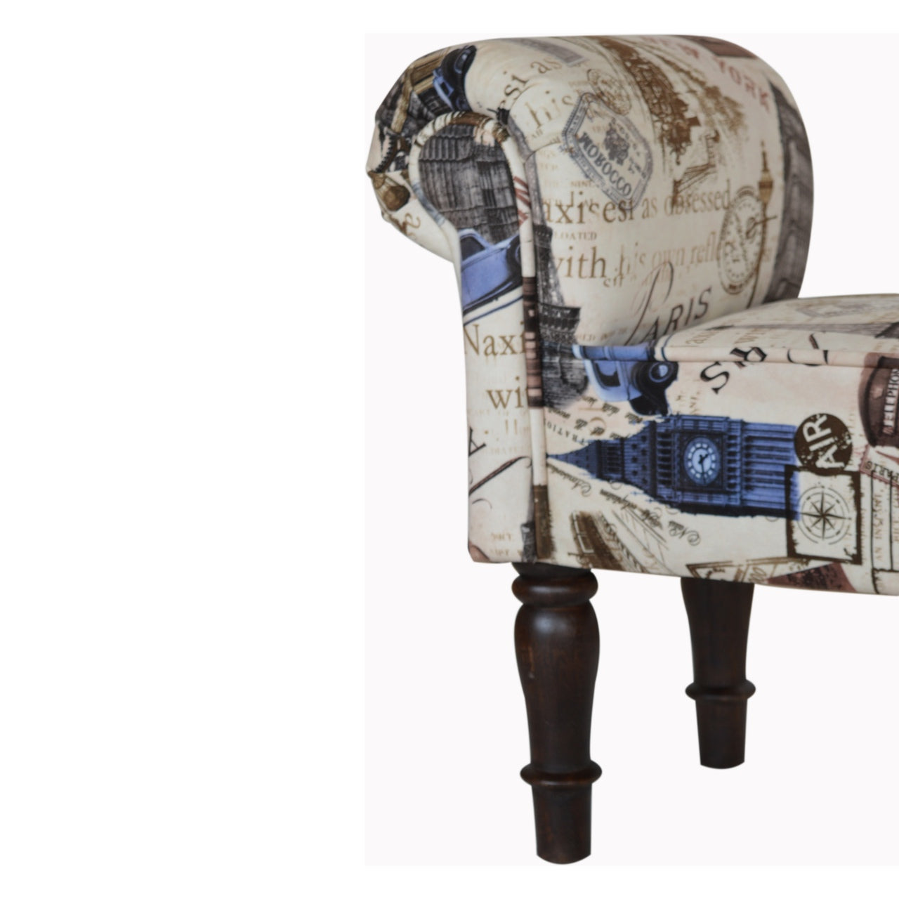 IN1275 - City Printed Bedroom Bench
