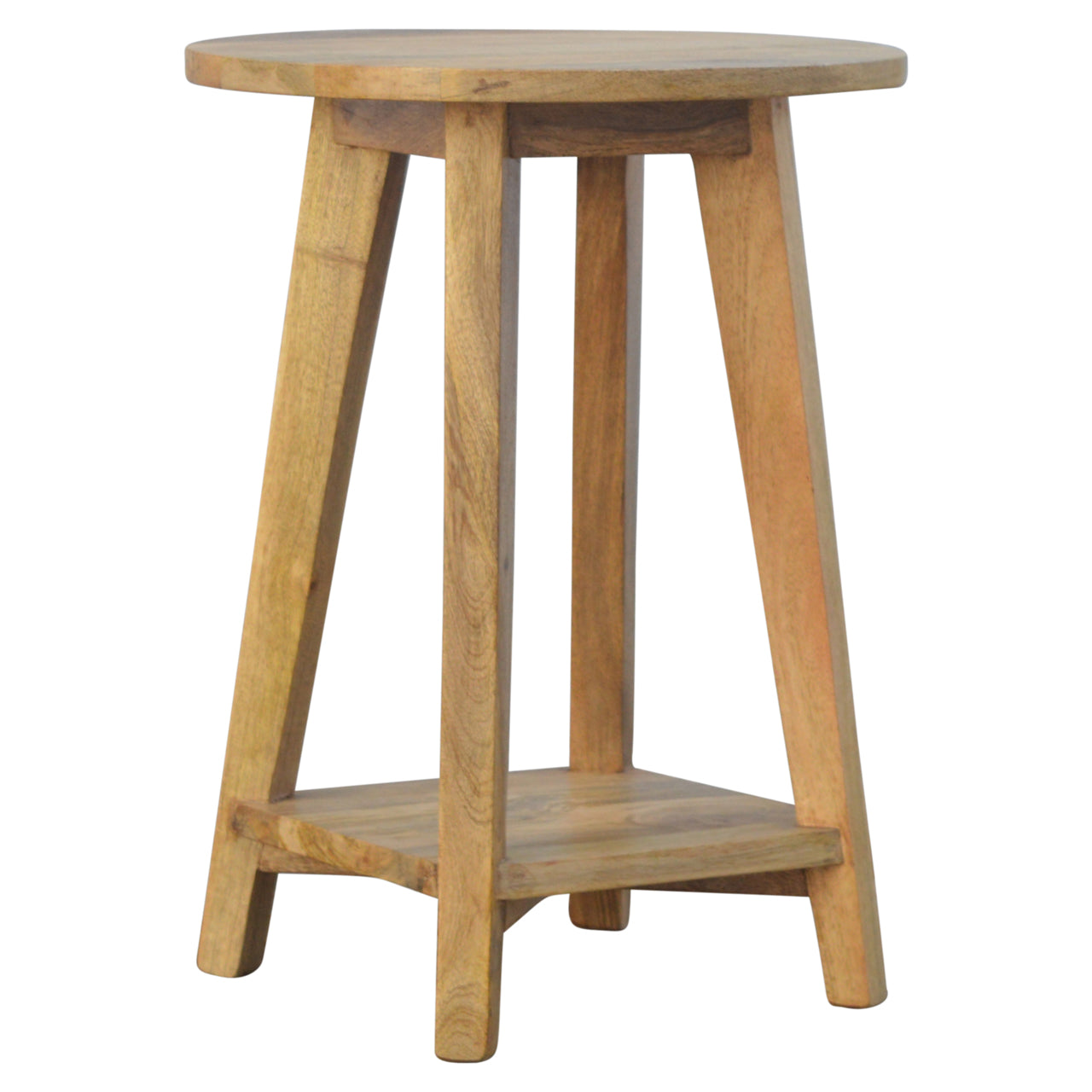 Oak-Style Bar Stool