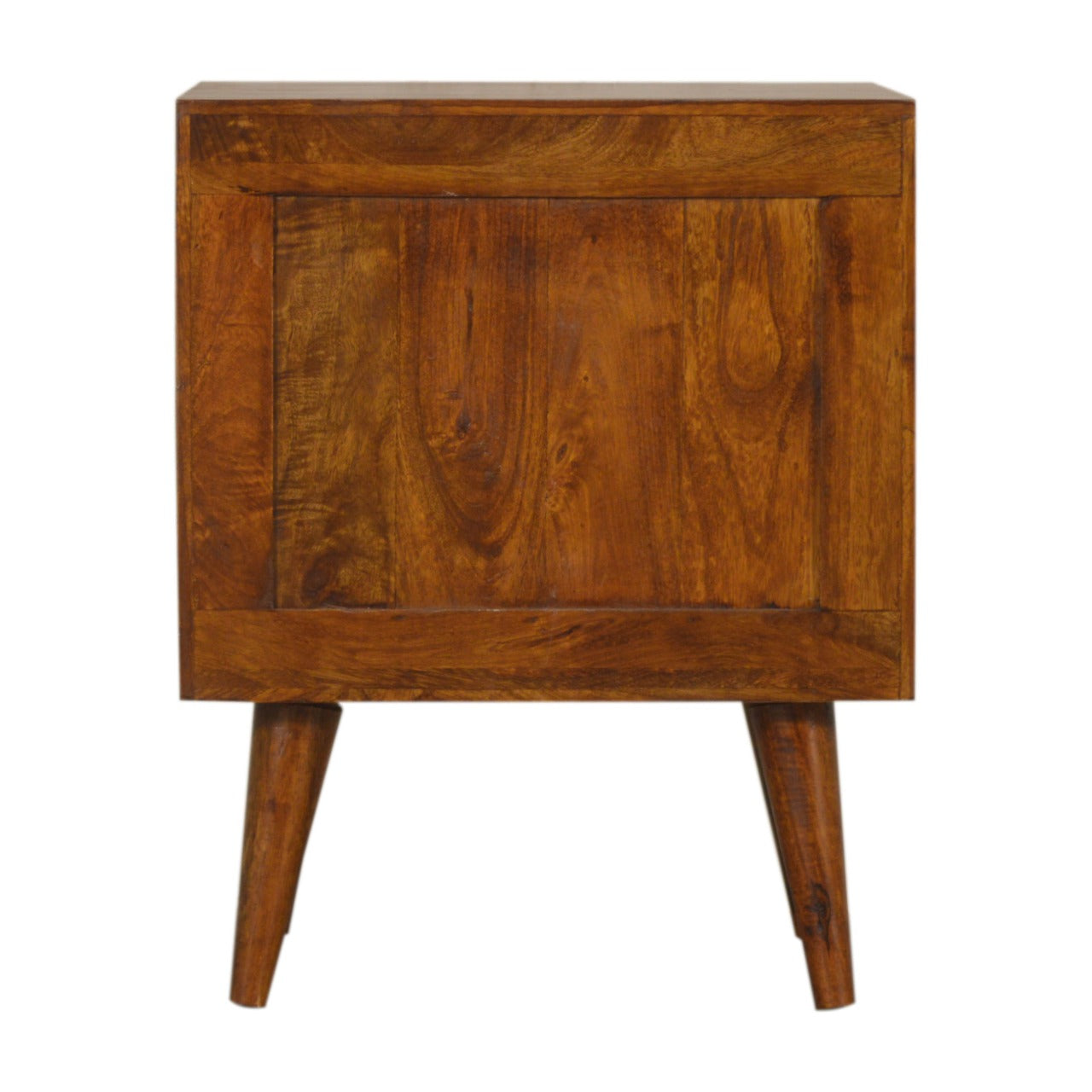 Multi Drawer Chestnut Bedside
