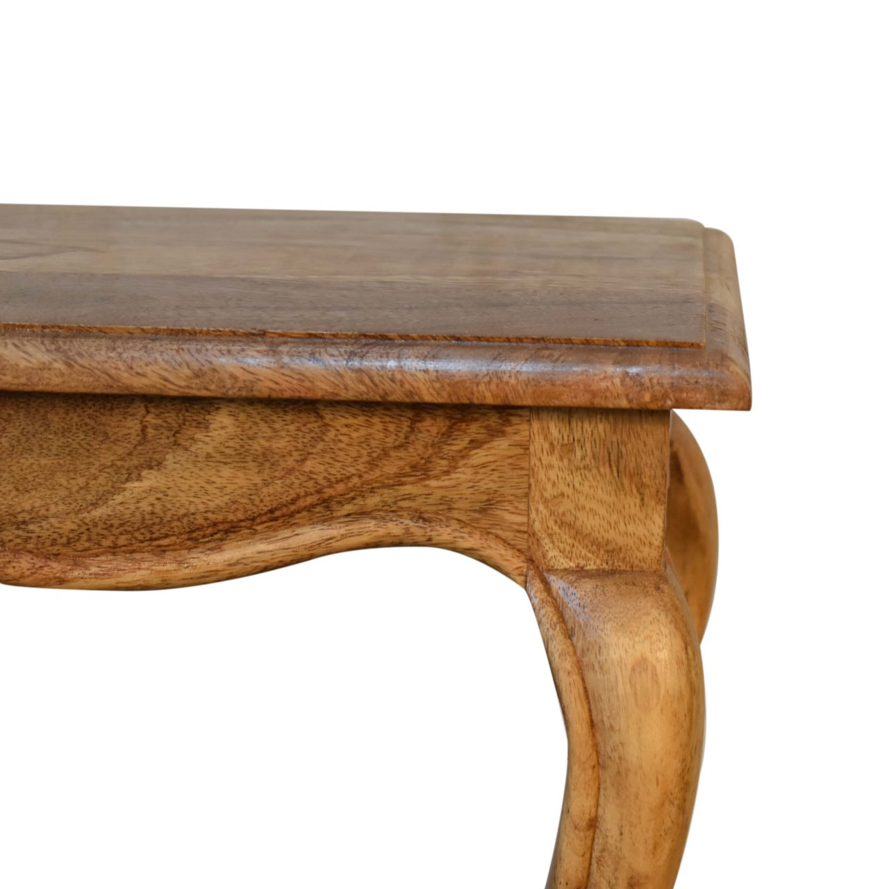 Oak-Style French Style Stool Set