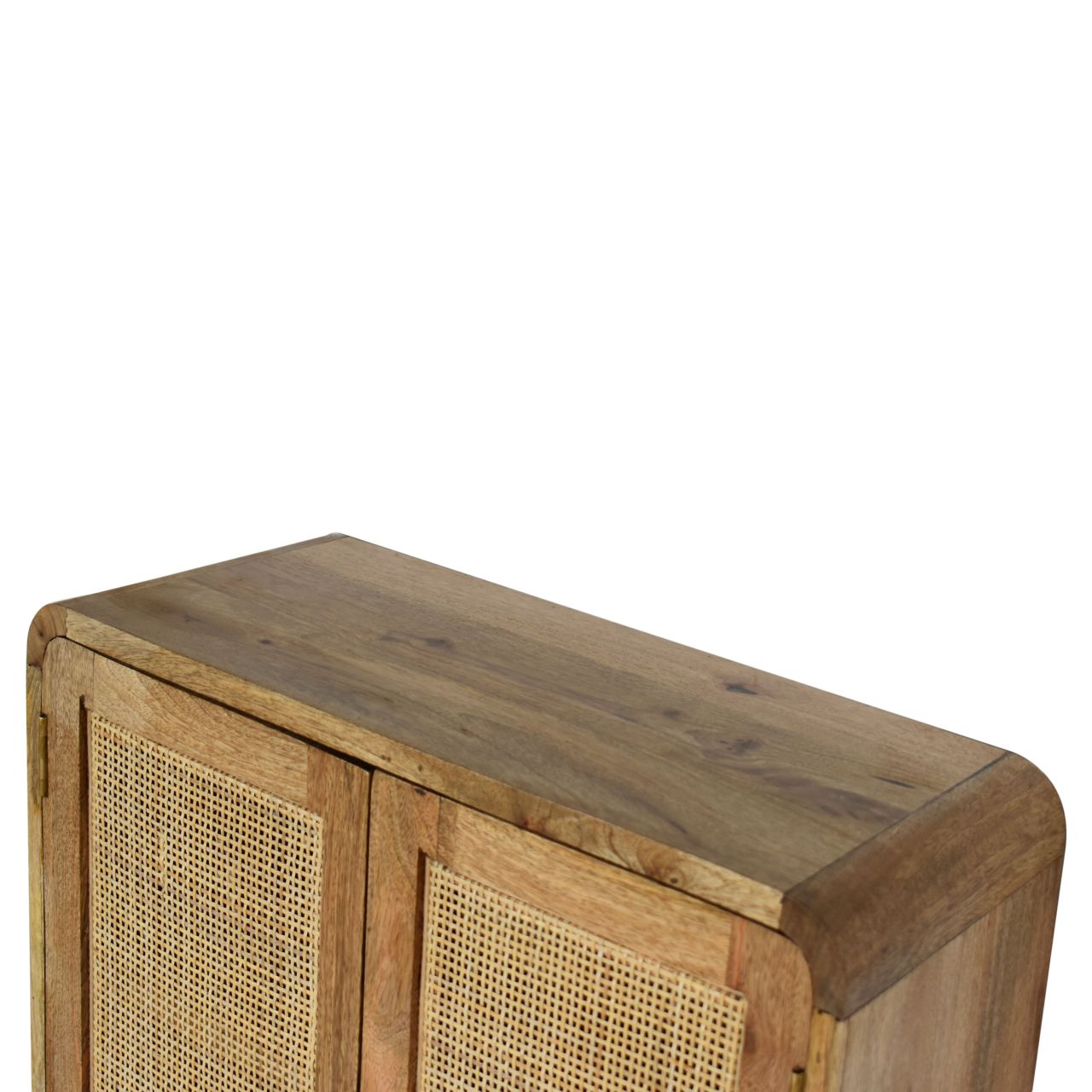 Floating Knit Grey Wash Cabinet
