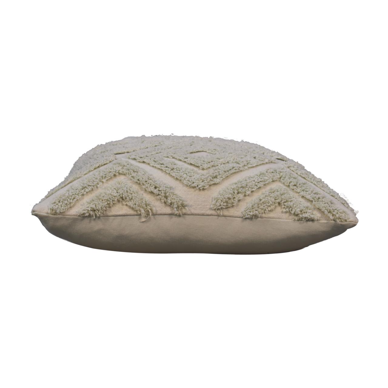 Sage Green Mini Tassle Cushion Set of two