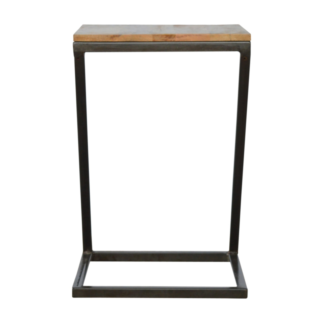 Sullivan Side Table with Iron Base