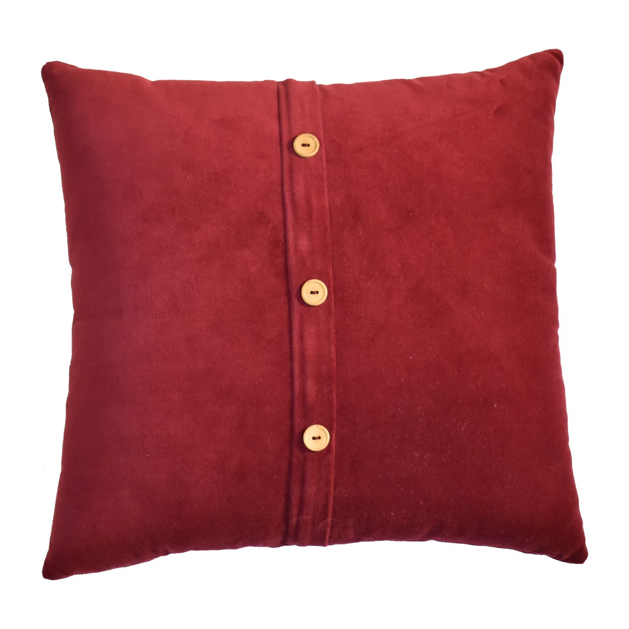Quinn Cushion - Wine Red (Burgundy)