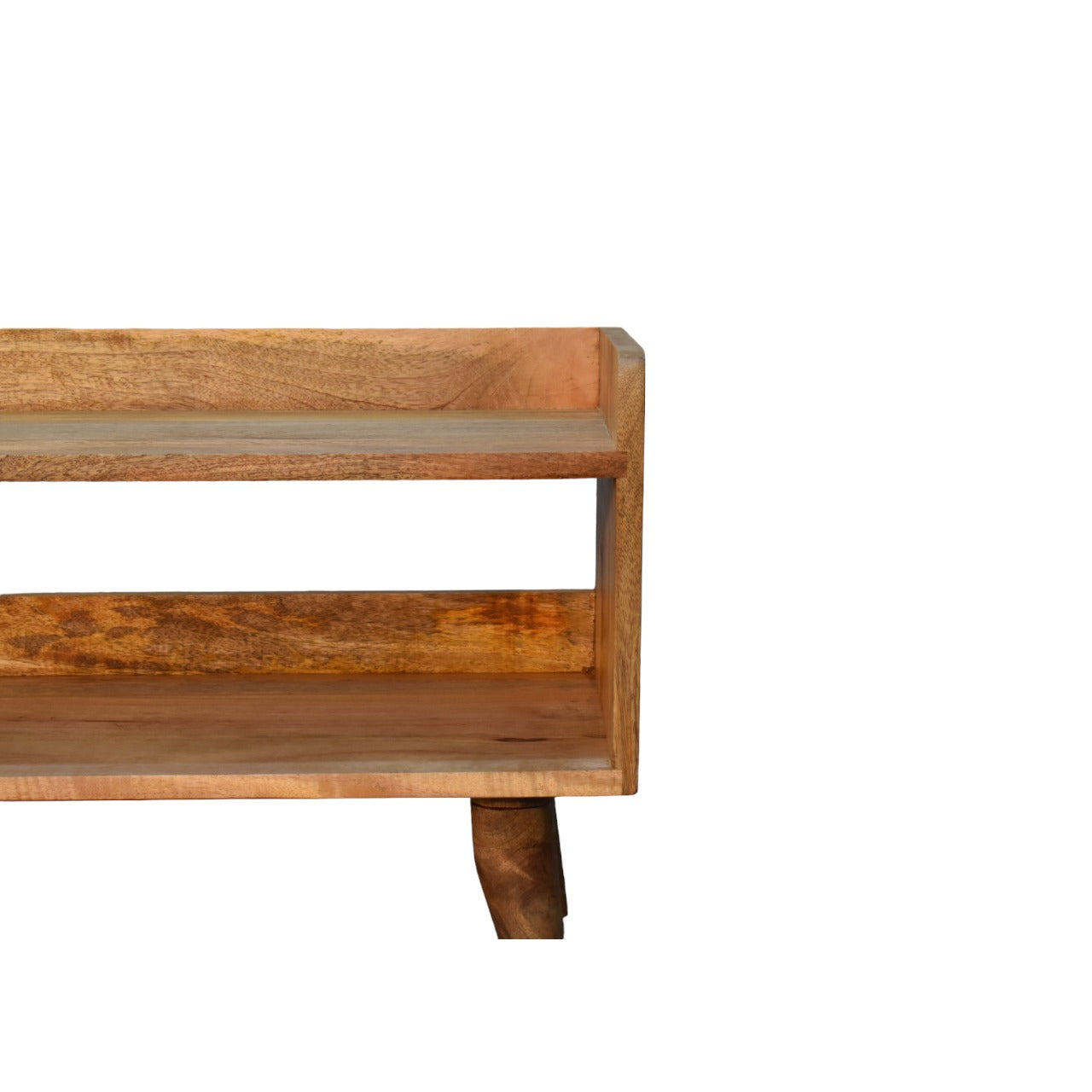 Oak-Style Nordic Storage Bench