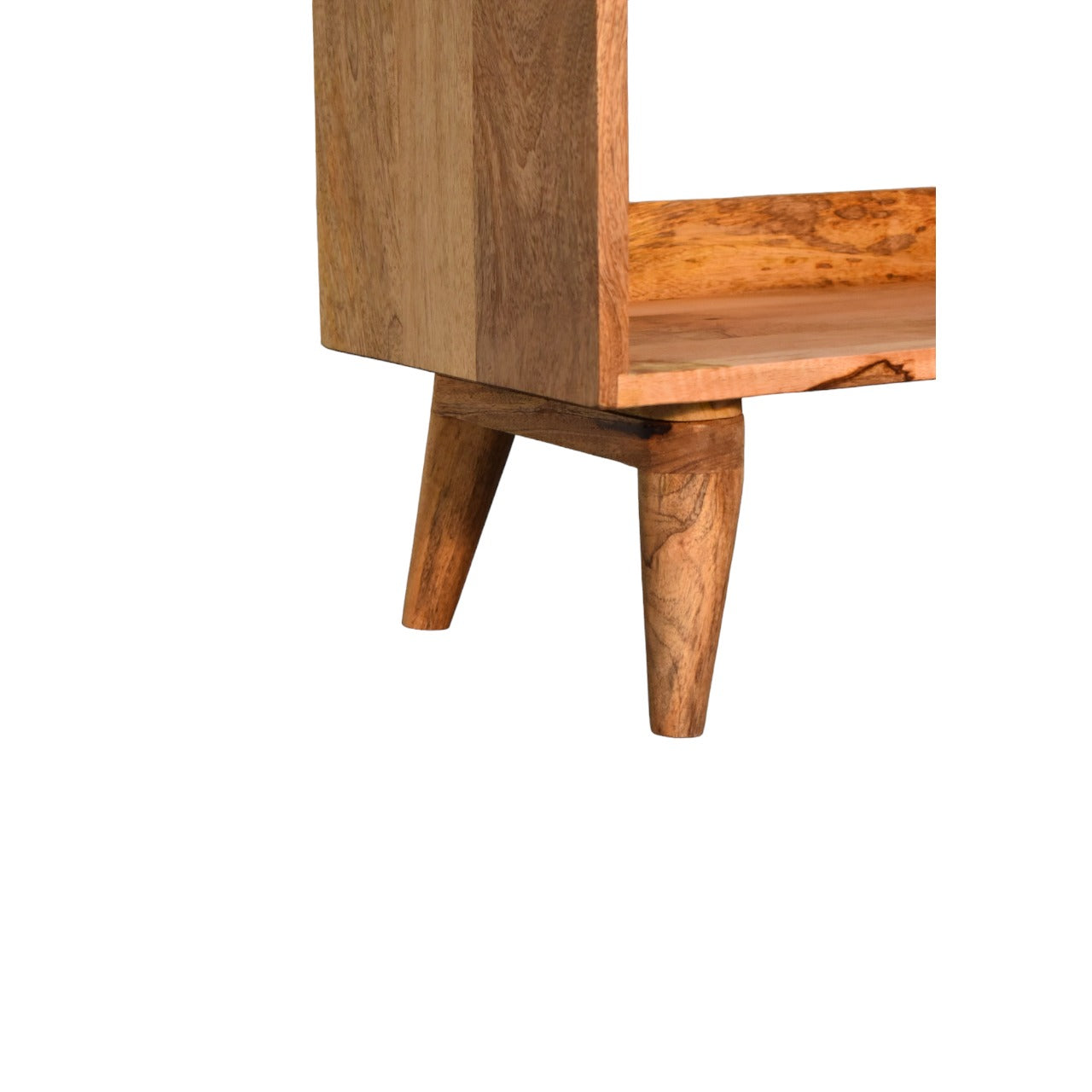 Oak-Style Nordic Storage Bench