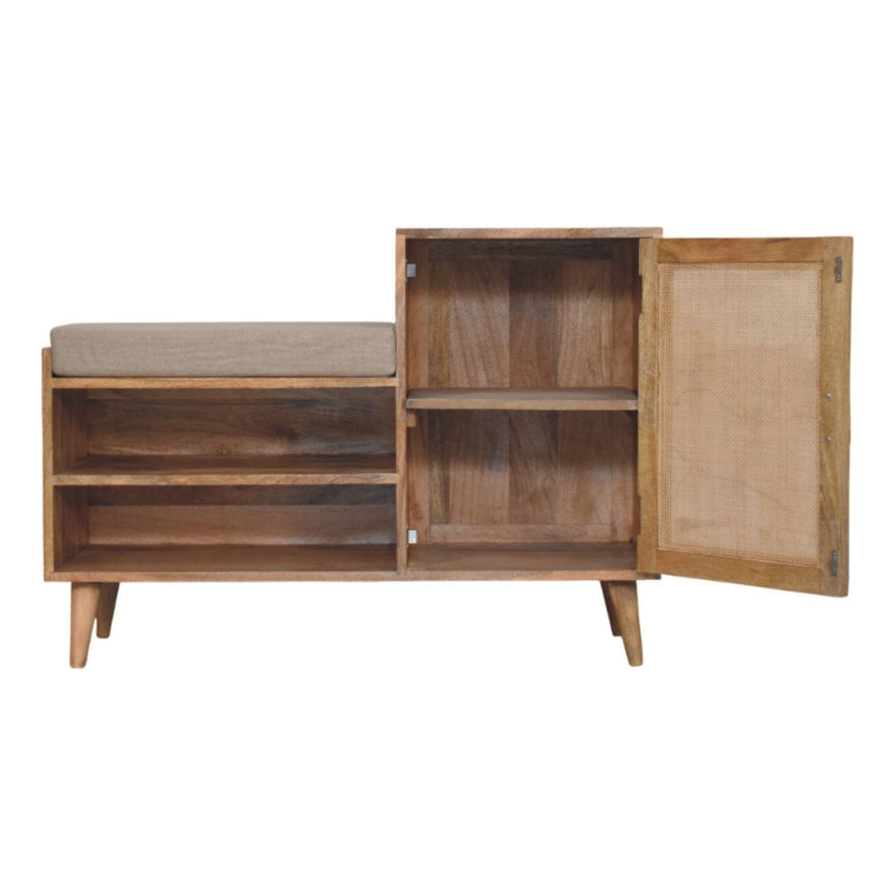 Larissa 2 slot Oak-style Bench Unit