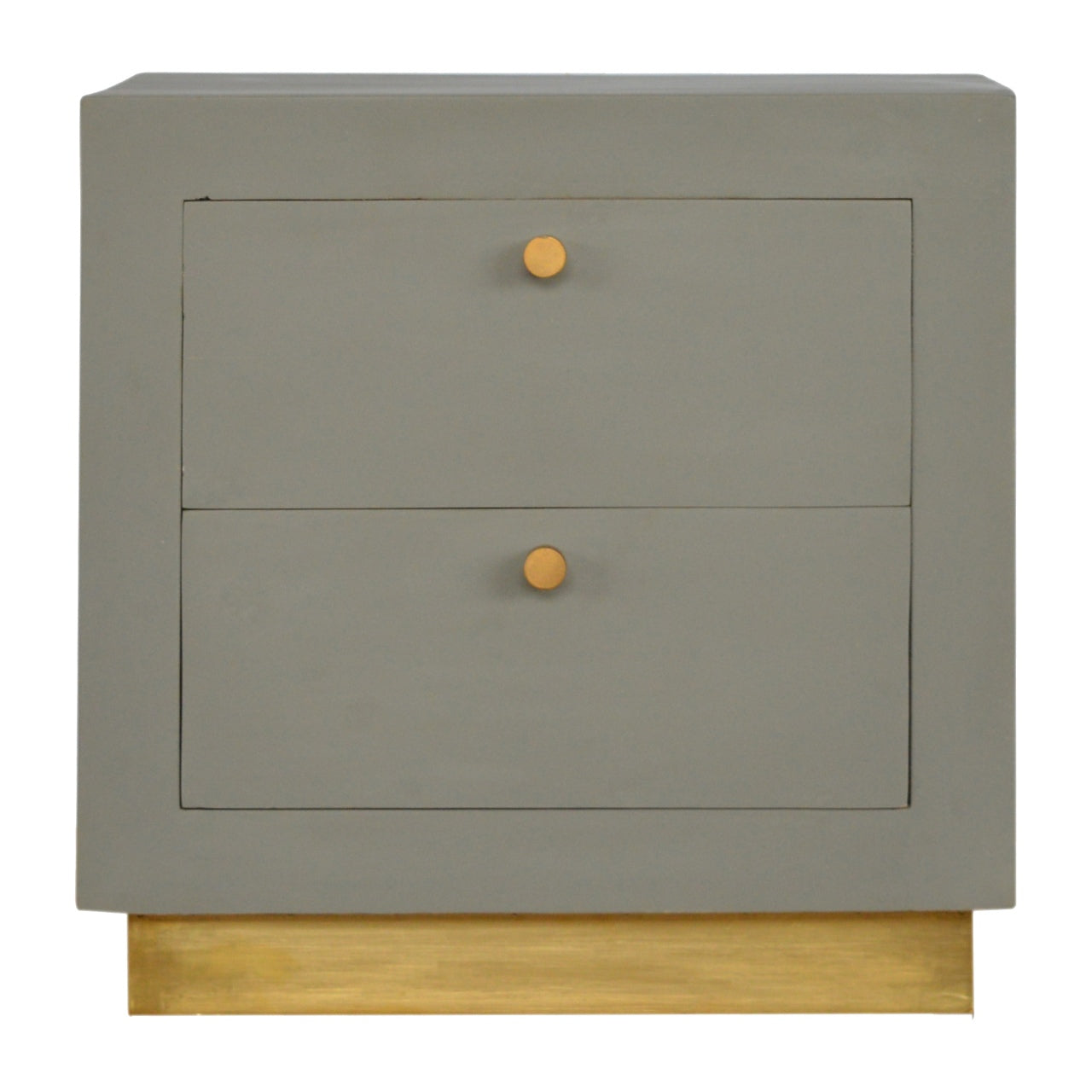 Sleek Cement finish Bedside unit