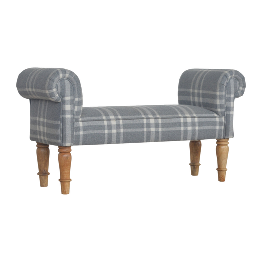 Canus Tartan Bedroom Bench