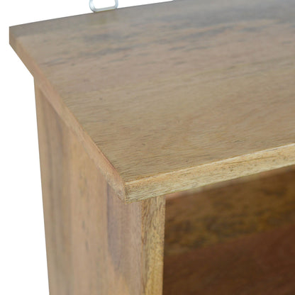 Floating Coat Rack with 3 Shelves