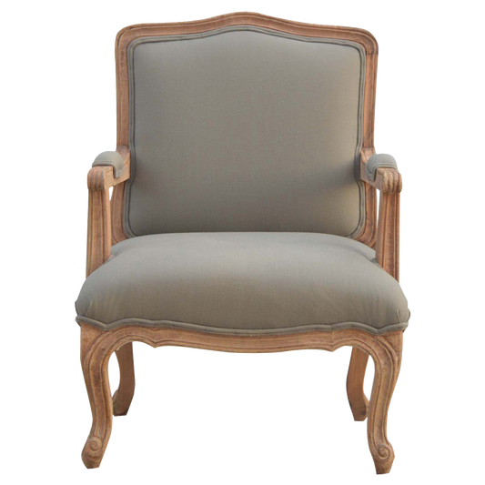 French Style Upholstered Armchair