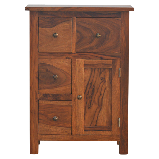 Sheesham 4 Drawer Cabinet