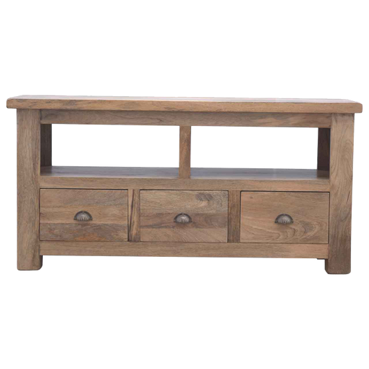 Open Slot 3 Drawer Media Unit