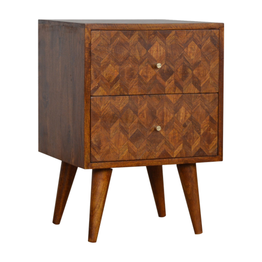 Assorted Chestnut Bedside