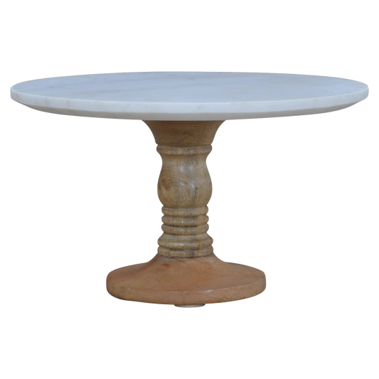 Cake Stand with Marble Top