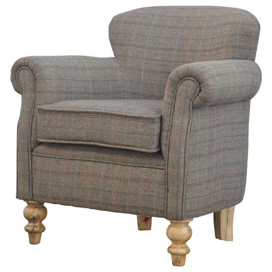Multi-Tweed Armchair