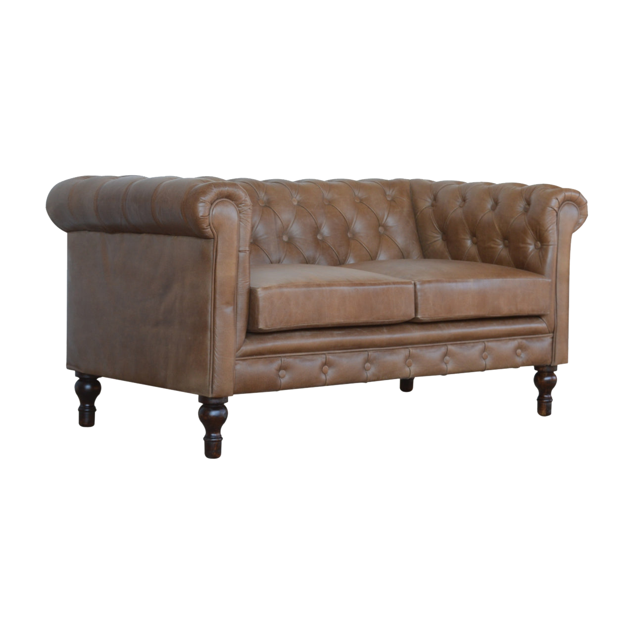 Buffalo Leather sofa/Chesterfield
