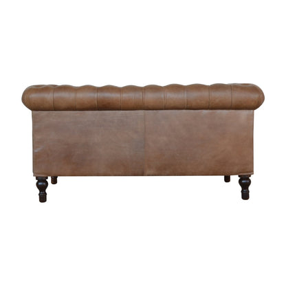 Buffalo Leather sofa/Chesterfield