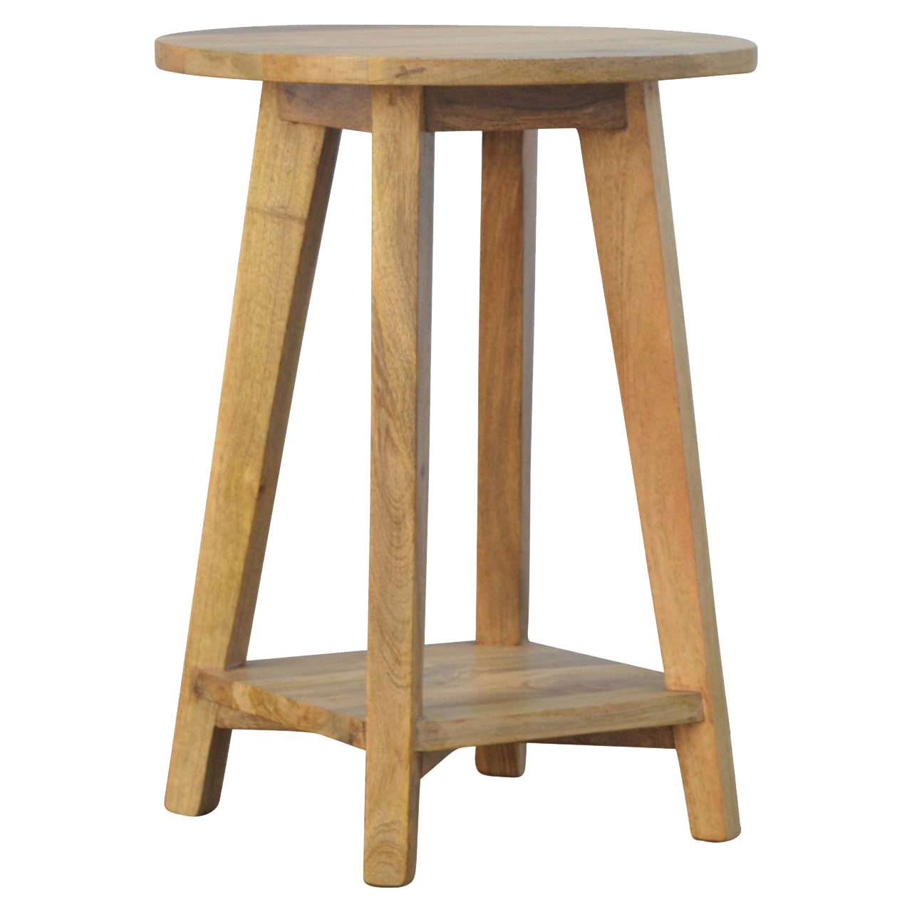 Oak-Style Bar Stool