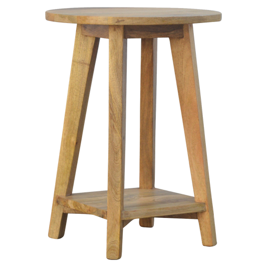 Oak-Style Bar Stool