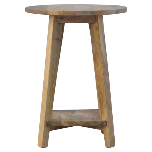 Oak-Style Bar Stool