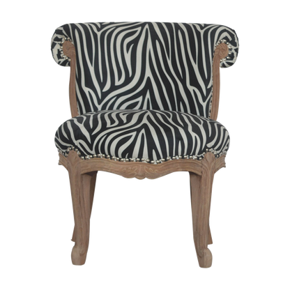 Zebra Print Chair
