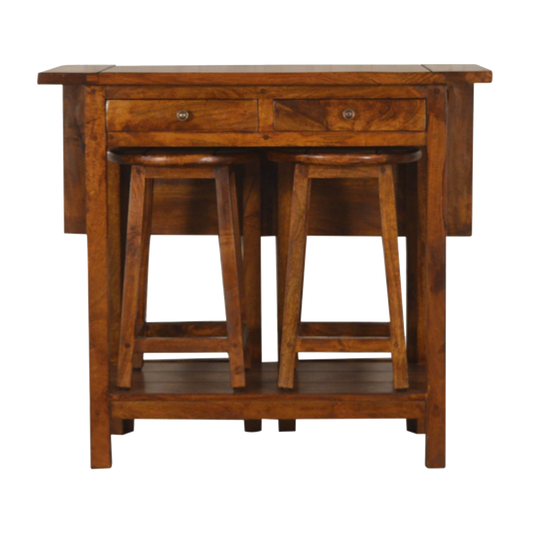 Chestnut Breakfast Table