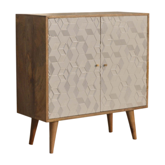 Acadia White Cabinet