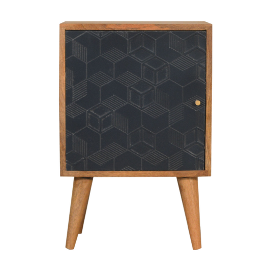 Acadia Black Bedside