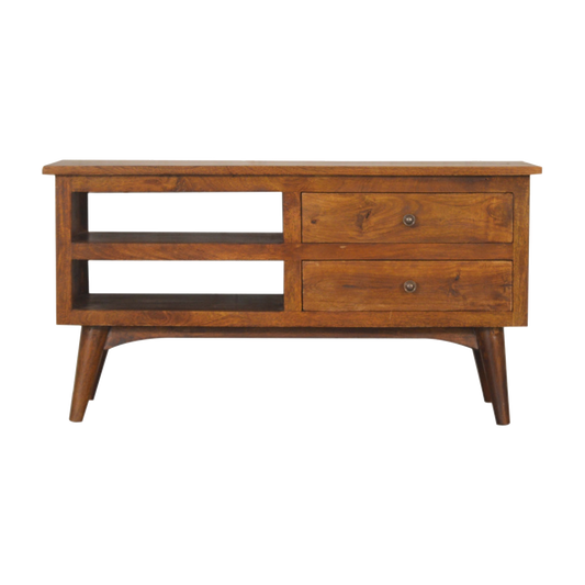 Chestnut Nordic Style TV Unit