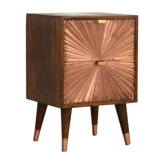 Manila Copper Bedside