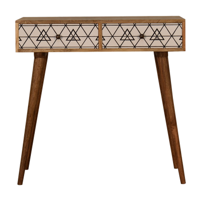 Triangular Console Table