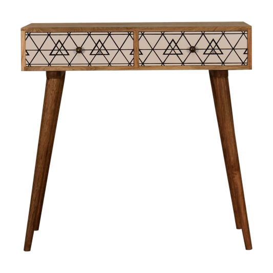 Triangular Console Table