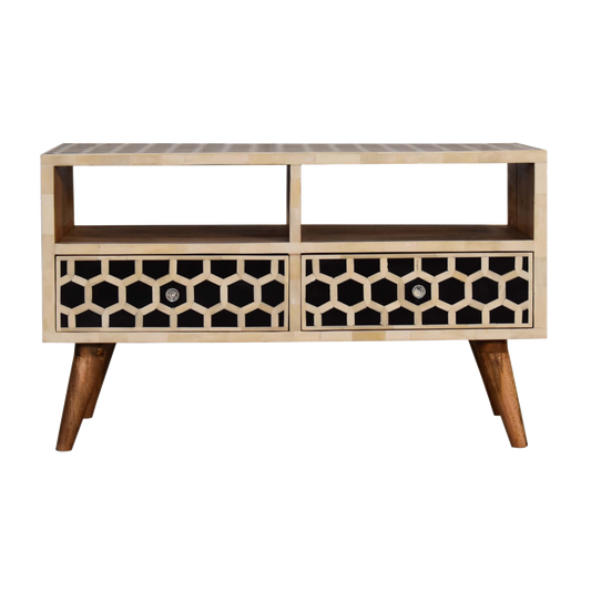 Honeycomb Bone Inlay Media Unit
