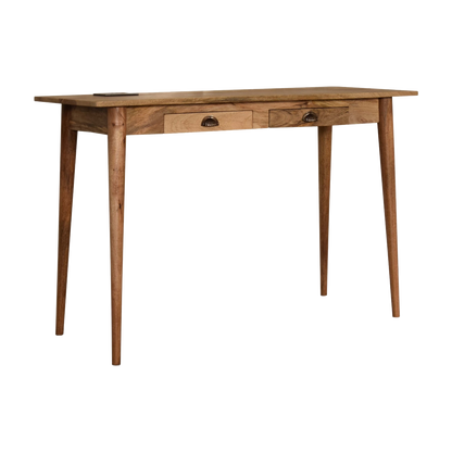 2 Drawer Cable Writing Desk