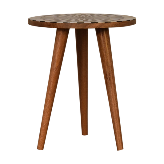 Spiral End Table