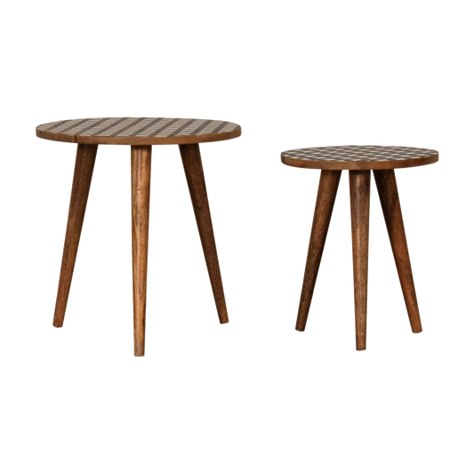 Monochrome End Table