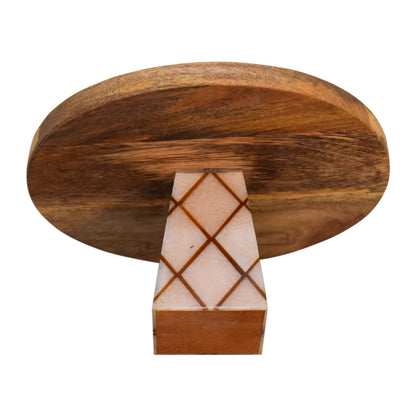 Oak-Style Resin Cake Stand