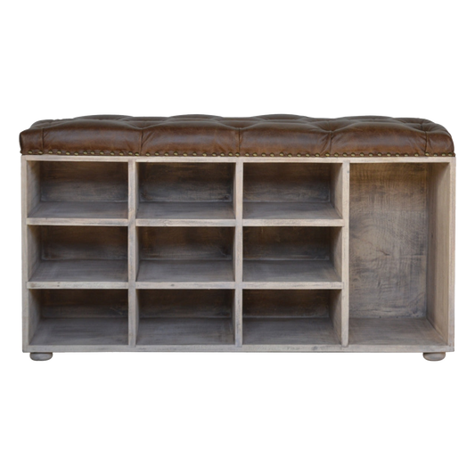 Stone Wash Storage Bench