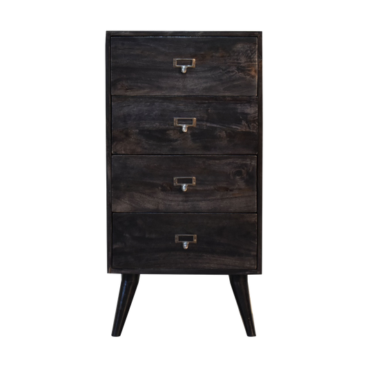 Ash-Black Filing Cabinet