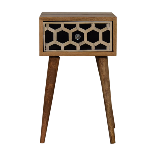 Mini Bone Inlay Bedside