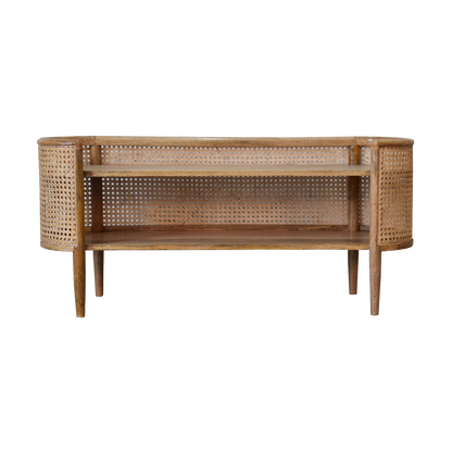 Larissa Curved Shelving Unit