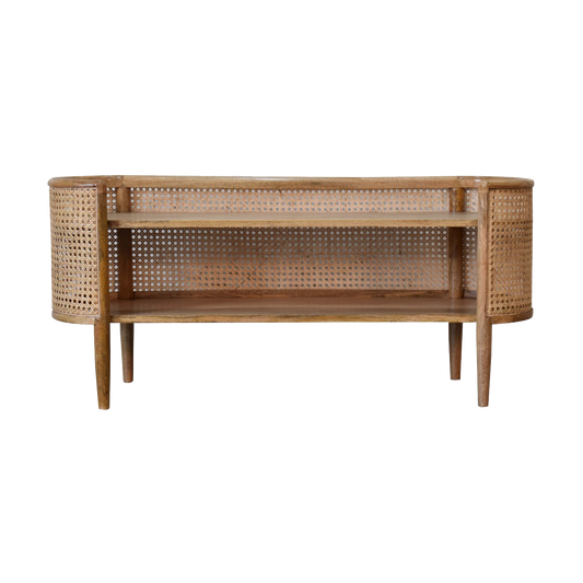 Larissa Curved Shelving Unit