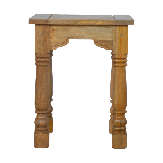 End Table with Turned Legs