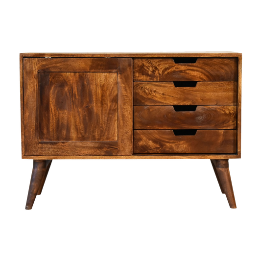 Chestnut Sliding Cabinet