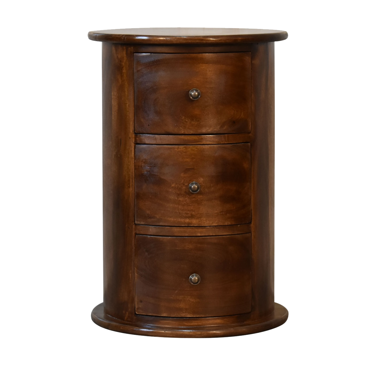 3 Drawer Chestnut Drum